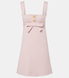 Giambattista Valli Bow-detail crêpe minidress