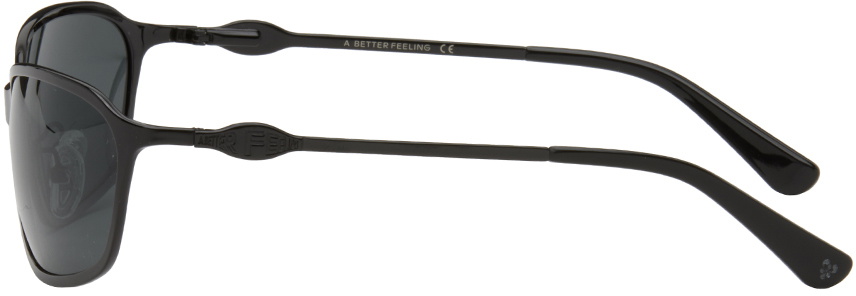 A BETTER FEELING Black Paxis Sunglasses