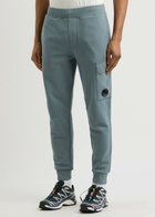 C.P. Company Diagonal Raised Cotton Sweatpants Blue