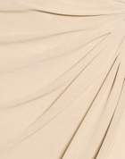 Quira Womens Maxi skirt in Beige