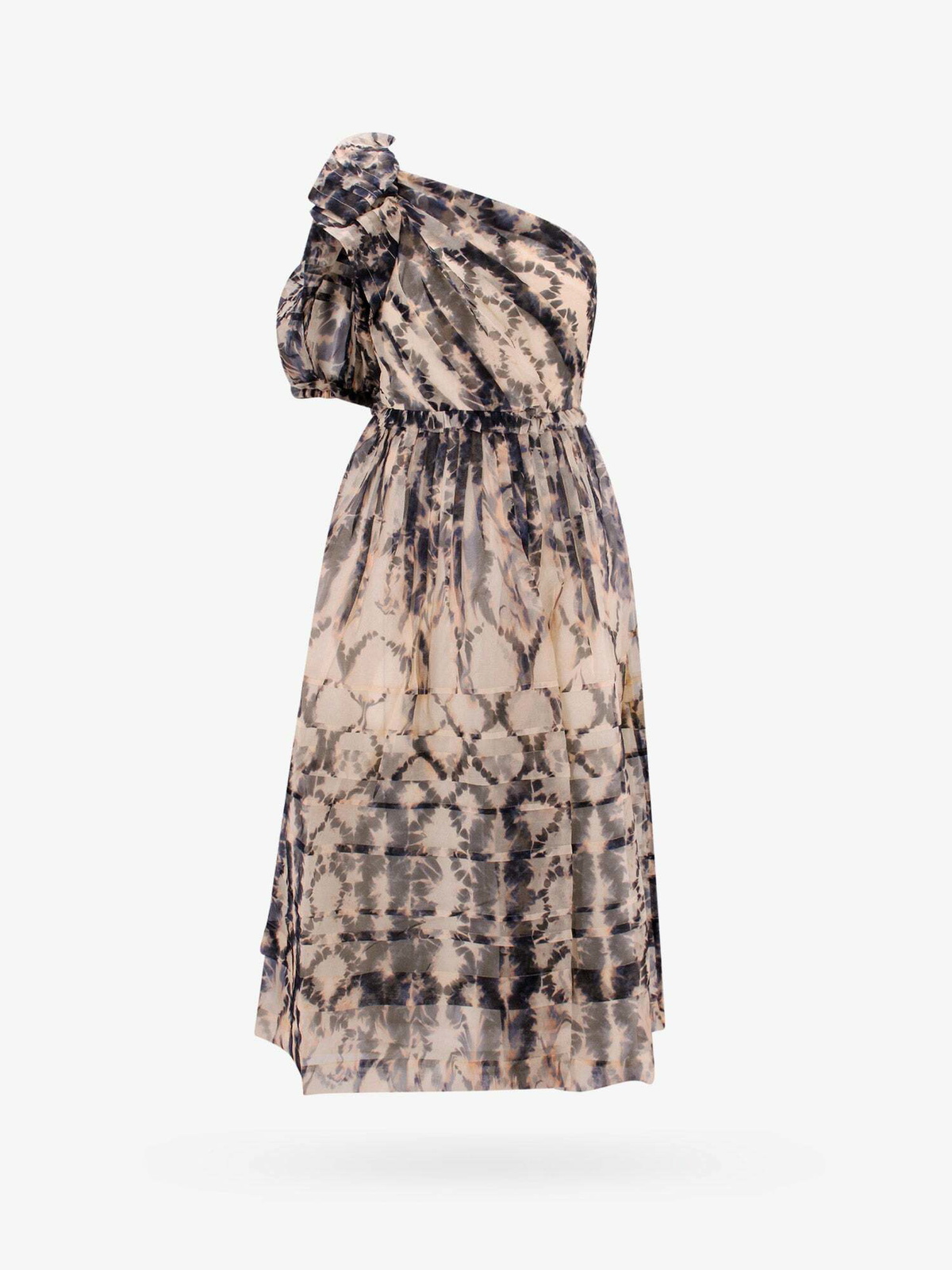 ulla johnson beige dress Ulla Johnson // Beige Cotton Ribbed Nedda Dress – VSP Consignment main image 1