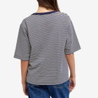 Armor-Lux Women's MC Heritage T-Shirt in Seal/Natural