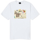 Paul Smith Men's Zebra Card T-Shirt in White