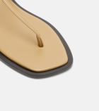 Toteme Leather thong sandals