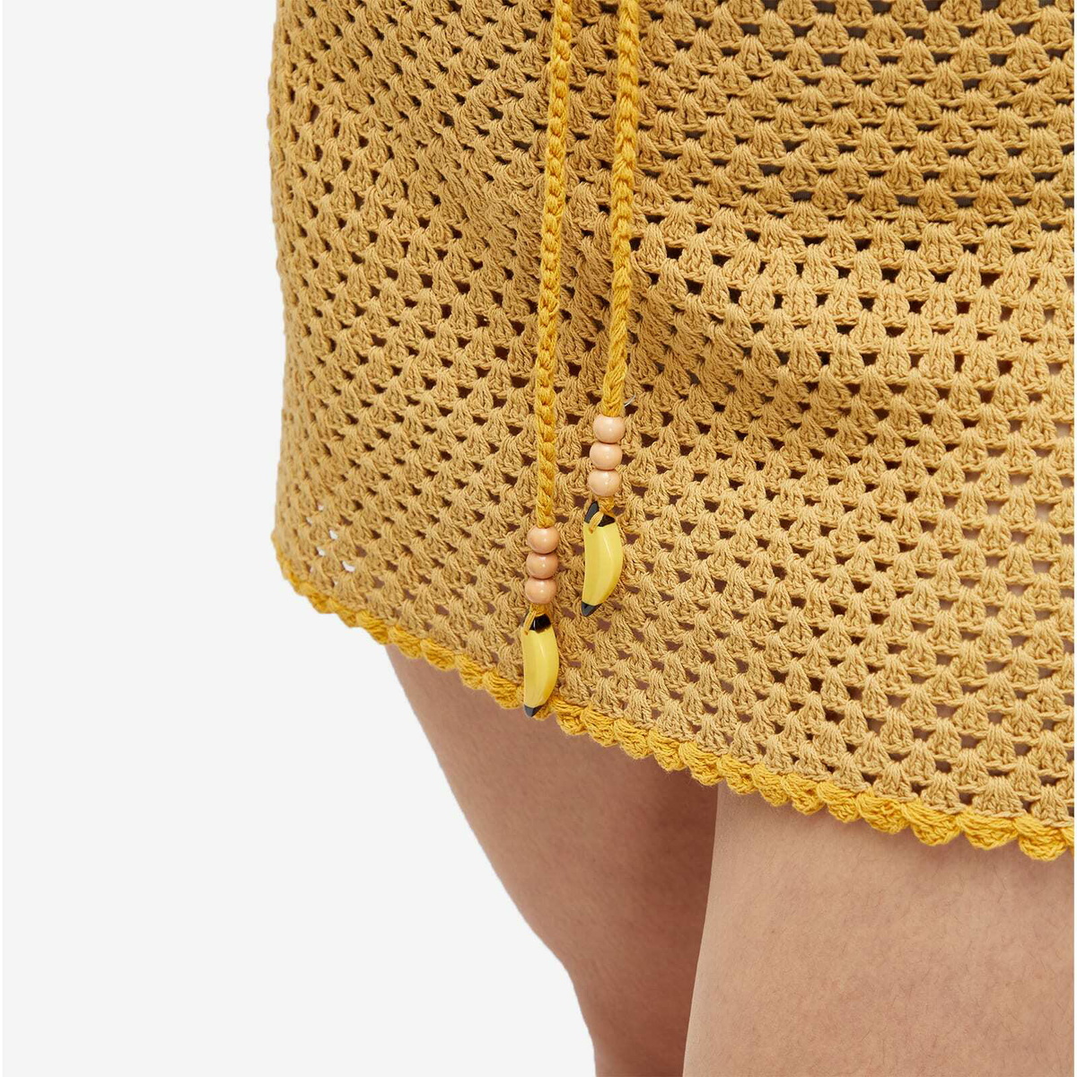 It's Now Cool Women's The Mini Crochet Skirt in Na-Nas