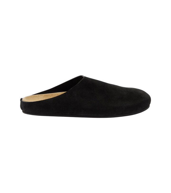 Photo: The Row New Lucca suede slip-on shoes