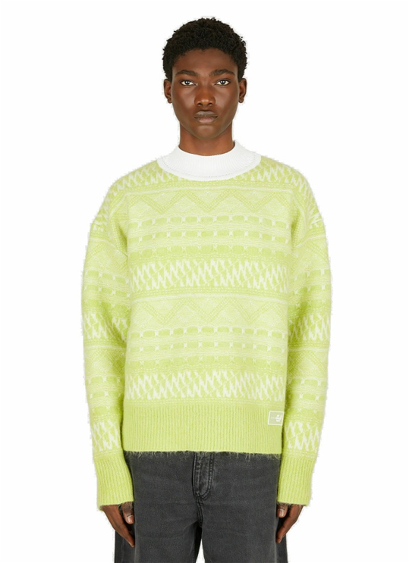 Photo: Ari Acid Sweater in Green