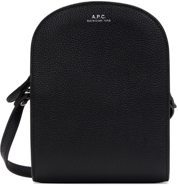 Photo: A.P.C. Black Demi-Lune Pouch