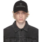 Juun.J Black Fundamental Baseball Cap