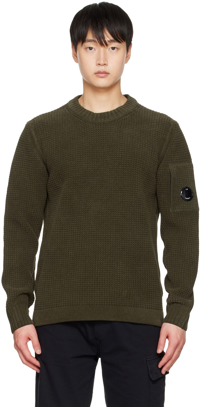 Khaki cp hot sale company sweatshirt