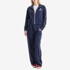 Sporty & Rich Women's Vendome Track Jacket in Navy White