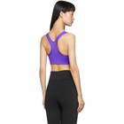 Nike Purple Swoosh Bra