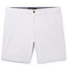 Club Monaco - Maddox Pinstriped Cotton Shorts - White