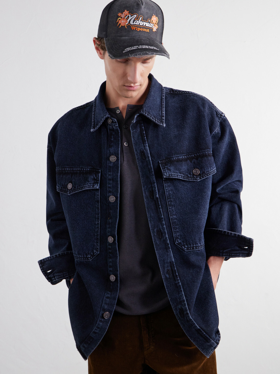 NAHMIAS - Wipeout Cotton-Canvas Cap