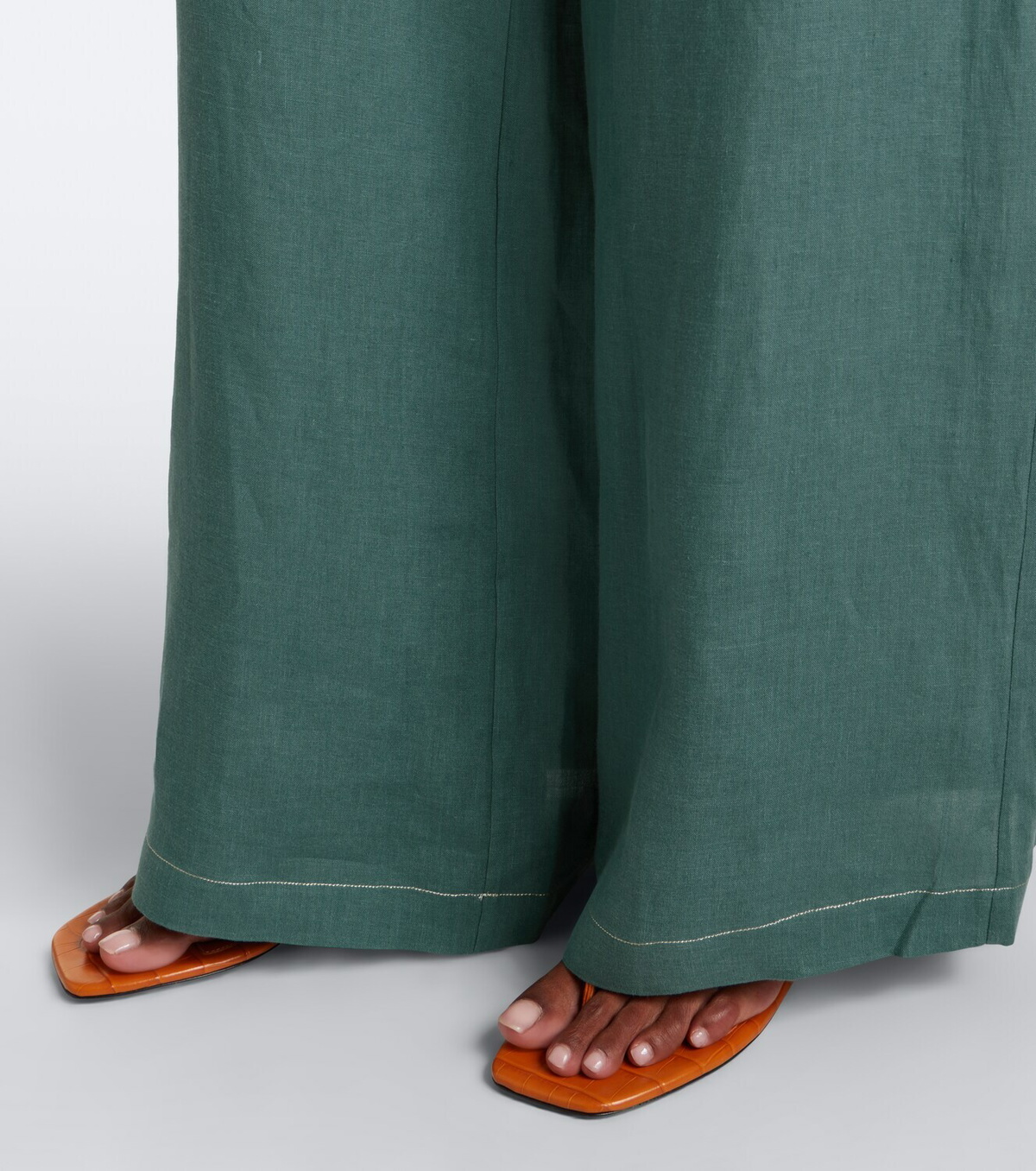 Eres Éblouissant linen wide-leg pants