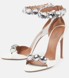 Alaïa La Bombe 110 embellished leather sandals