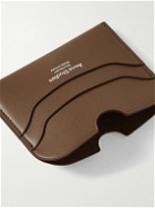 Acne Studios - Elmas Logo-Print Leather Cardholder