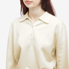 Róhe Women's Cashmere Polo in Off White