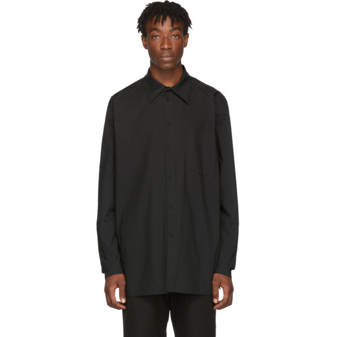 D.Gnak by Kang.D Black Double Cuff Shirt