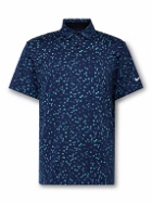 Nike Golf - Tour Floral-Print Dri-FIT Golf Polo Shirt - Blue