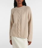 Max Mara Pico cable-knit cashmere sweater