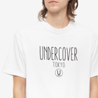 Undercover Men's Logo Text T-Shirt in White