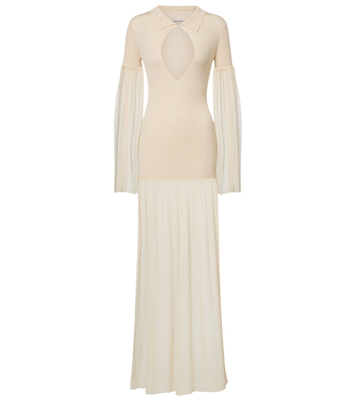Photo: Aya Muse Calla cutout ribbed maxi dress