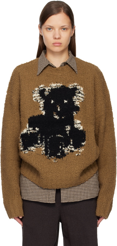 Photo: Acne Studios Tan Crewneck Sweater