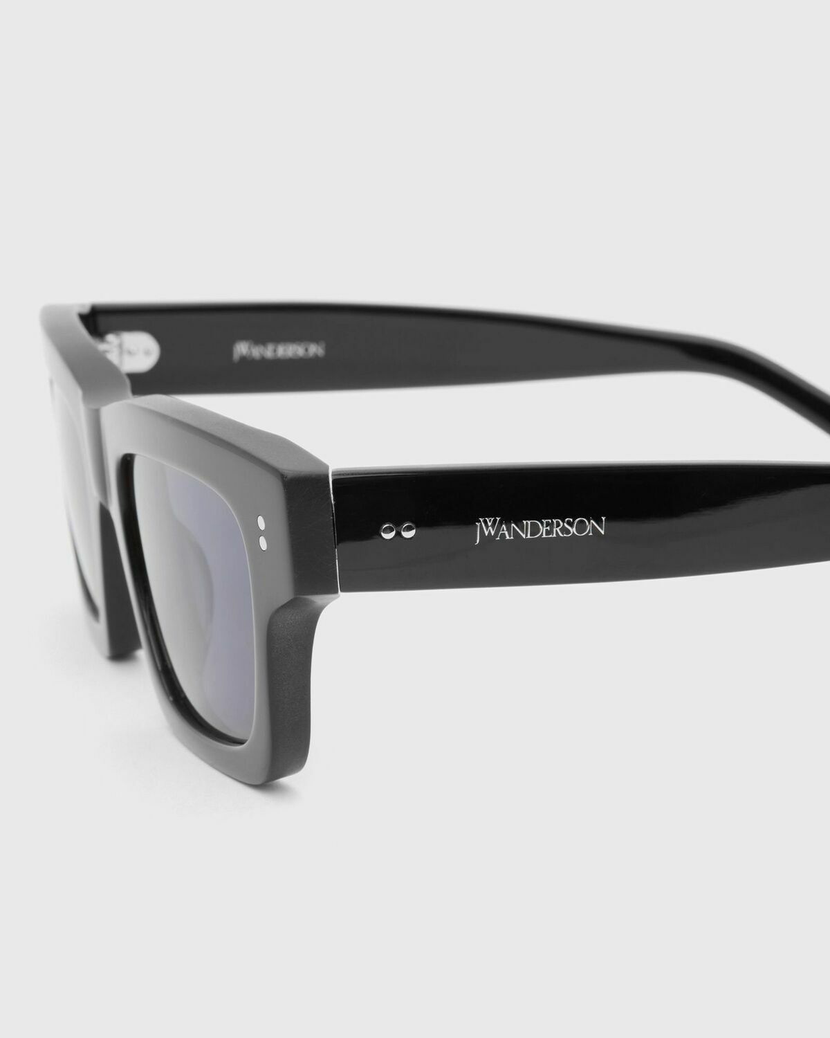 JW Anderson JWA02-RECTANGLE Black Mens Eyewear JW Anderson
