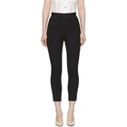 Alexander McQueen Black High-Waisted Trousers