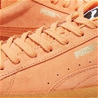 Puma Men's Suede Crepe Sneakers in Deep Apricot