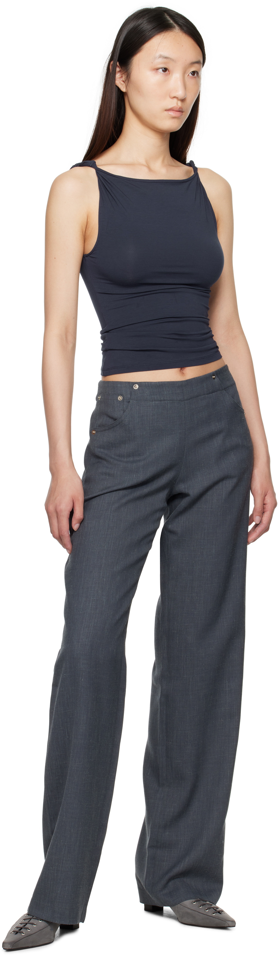 Paloma Wool Navy Simp Tank Top Paloma Wool