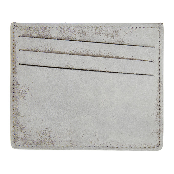 Maison Margiela White 4-Stitches Card Holder Maison Margiela