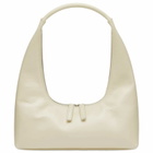 MARGE SHERWOOD Women's Hobo Shoulder Bag in Blond Wood Crinkle 