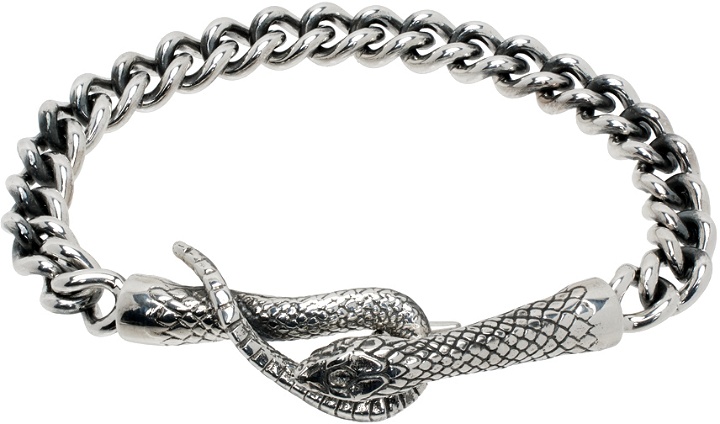 Photo: Enfants Riches Déprimés Silver Serpent Bracelet