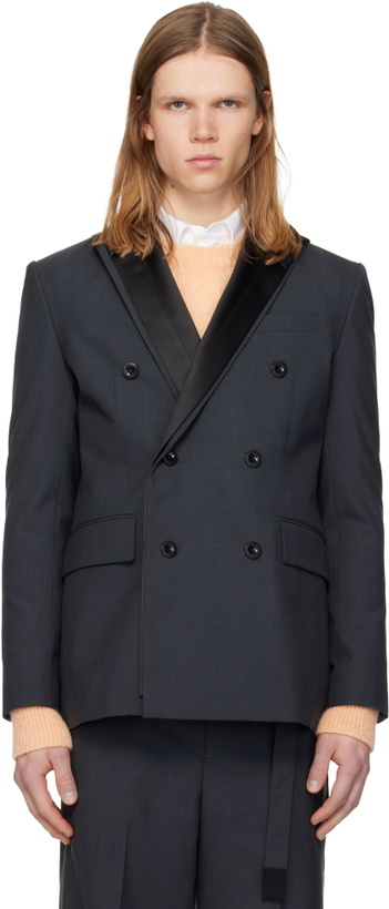 Photo: sacai Gray Suiting Blazer