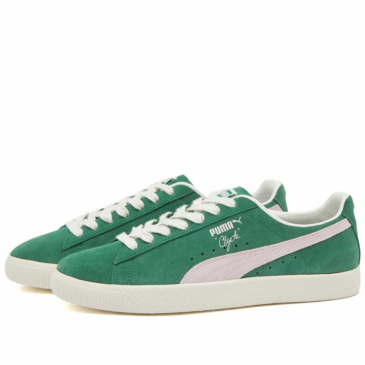 Photo: Puma Clyde OG Sneakers in Vine/Warm White