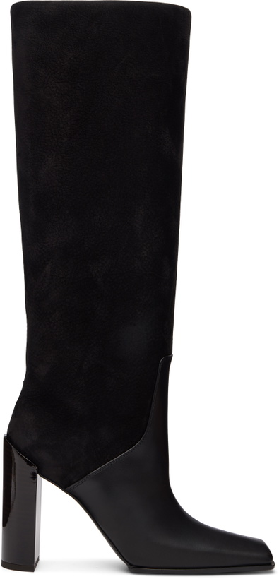 Photo: ALAÏA Black Square Knee Boots