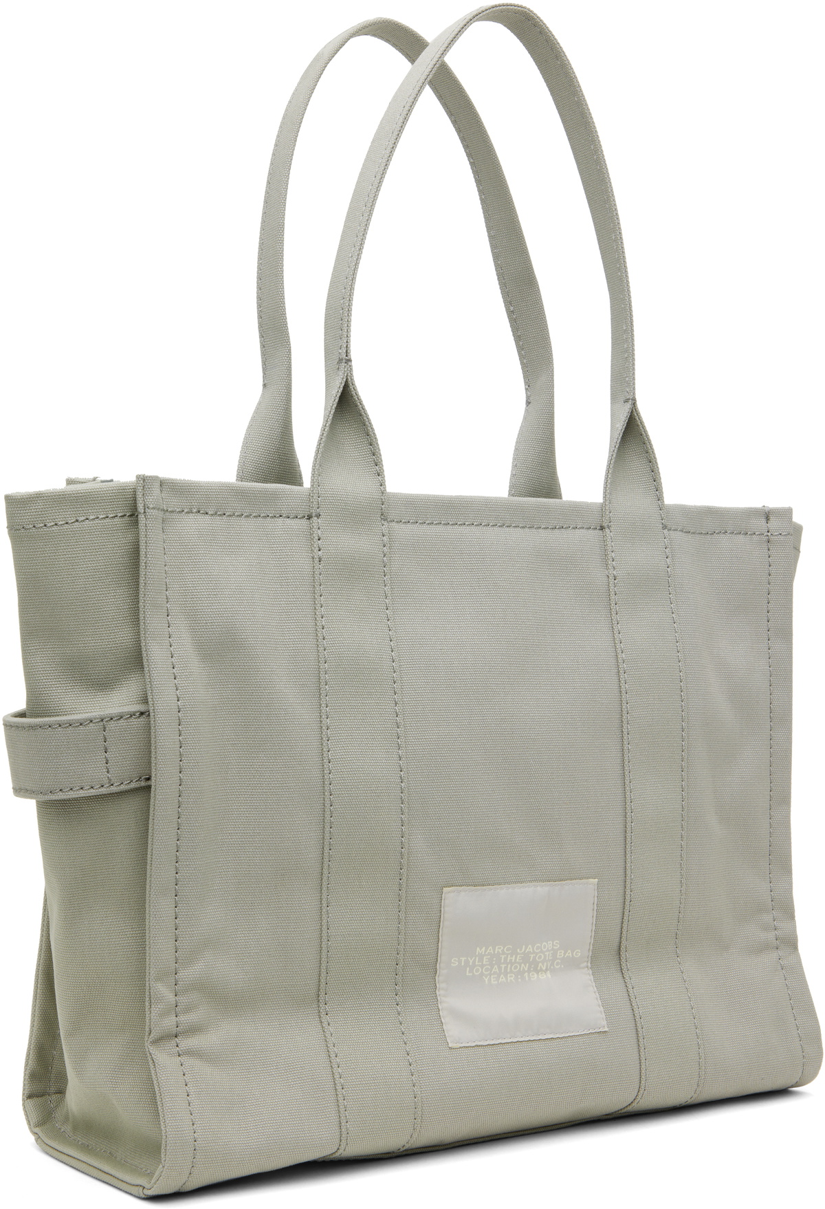 【関税込み】Marc Jacobs グレー The Canvas Large トートバッグ Marc Jacobs Gray 'The Canvas Large' Tote Marc Jacobs