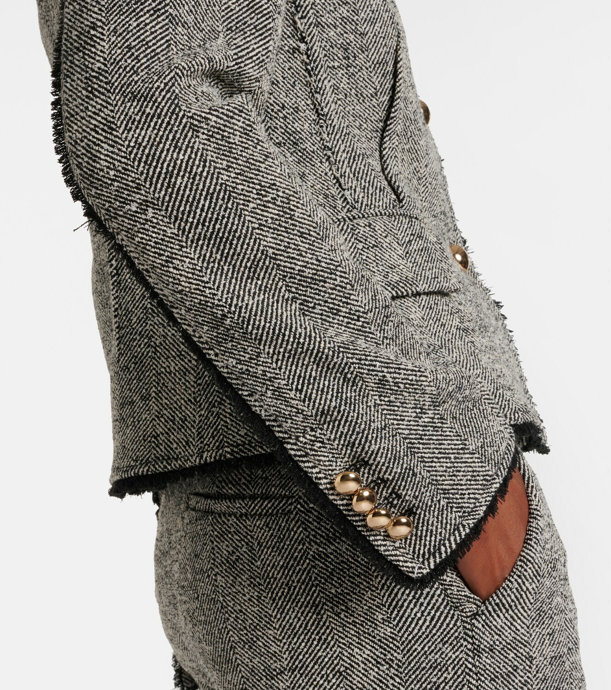 Simkhai Ivie herringbone jacket