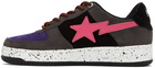 BAPE Grey & Black STA 2 Sneakers