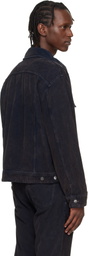 Studio Nicholson Navy Aaron Levine Edition Derby Corduroy Jacket