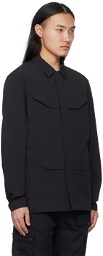 Veilance Black Field Softshell Jacket