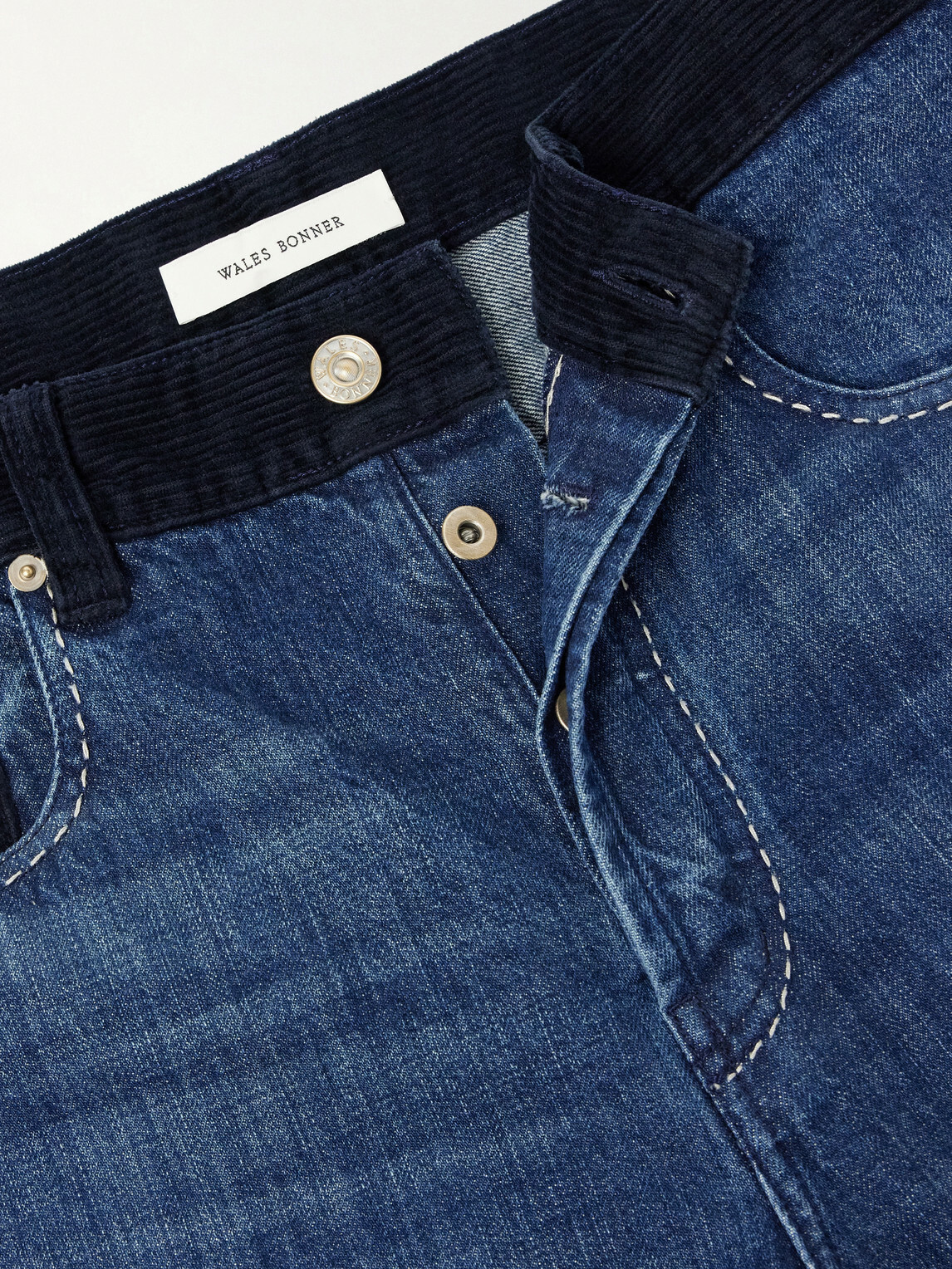 Wales Bonner - Straight-Leg Jeans - Blue