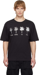 RCOS Black 'From Here To There' T-shirt