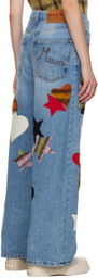 Marni Blue Patch Jeans
