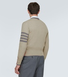 Thom Browne 4-Bar cashmere cardigan