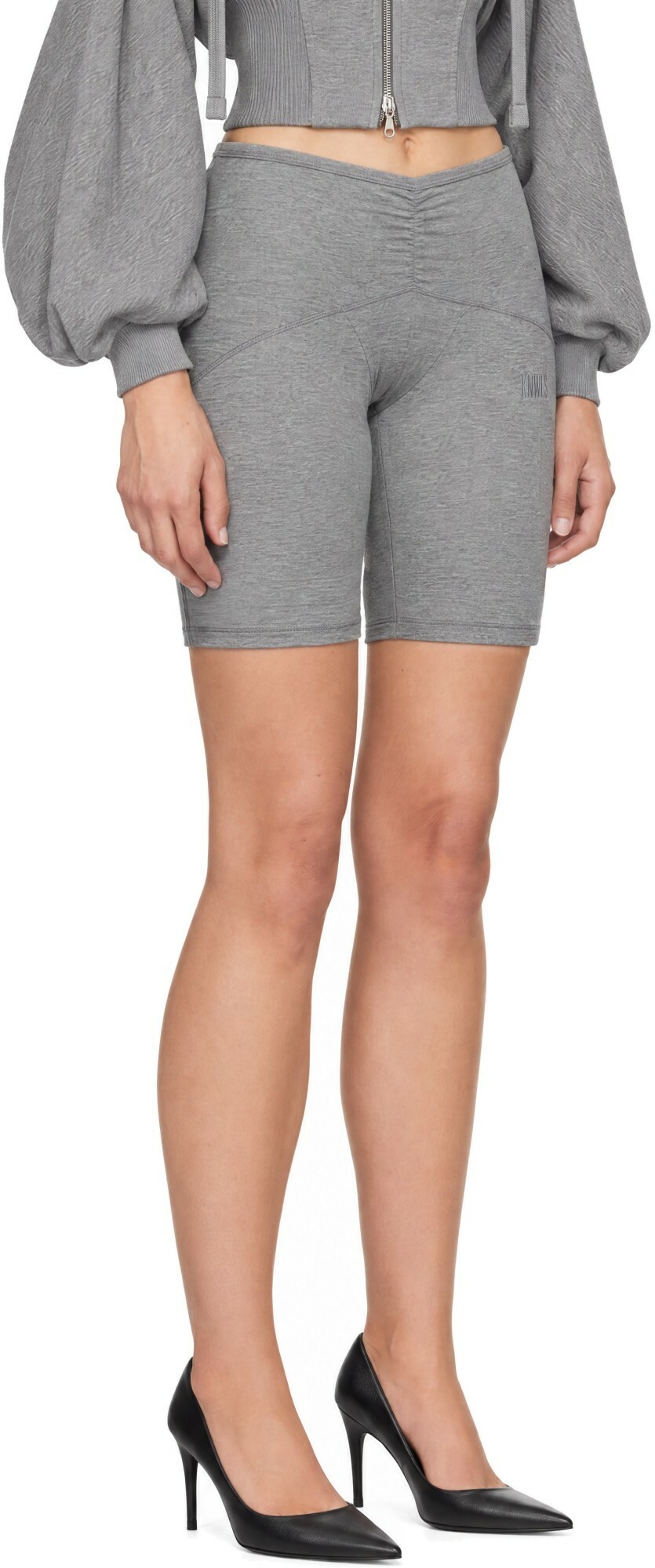 KNWLS SSENSE Exclusive Gray Ghost Shorts