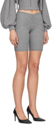 KNWLS SSENSE Exclusive Gray Ghost Shorts