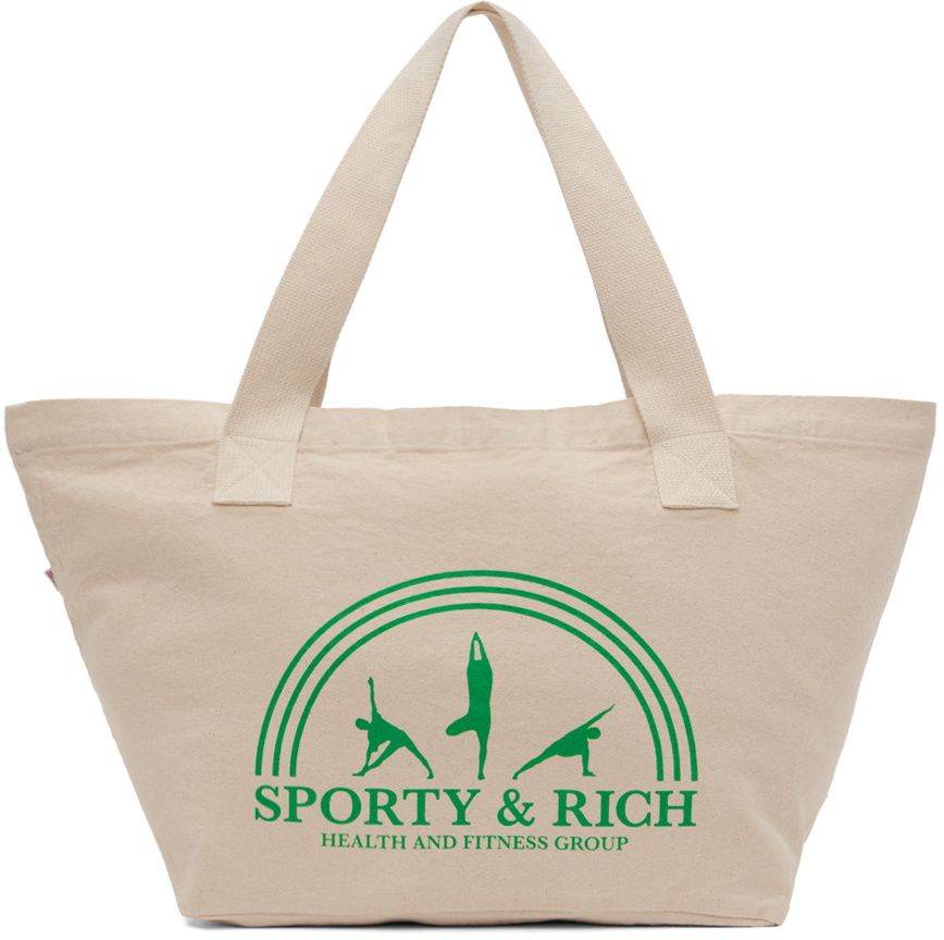 SPORTY TOTE BAG IN WHITE